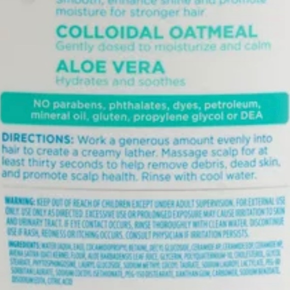 2x Aquation Shampoo Conditioner 2in1 Ceramides Sulfate Free Hypoallergenic Lot - Picture 8 of 10